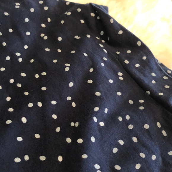 Zara Short Sleeve Polka Dot Top - Picture 3 of 4
